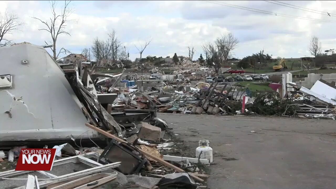 DeWine seeking federal disaster aid for 11 counties affected by March 14th tornadoes